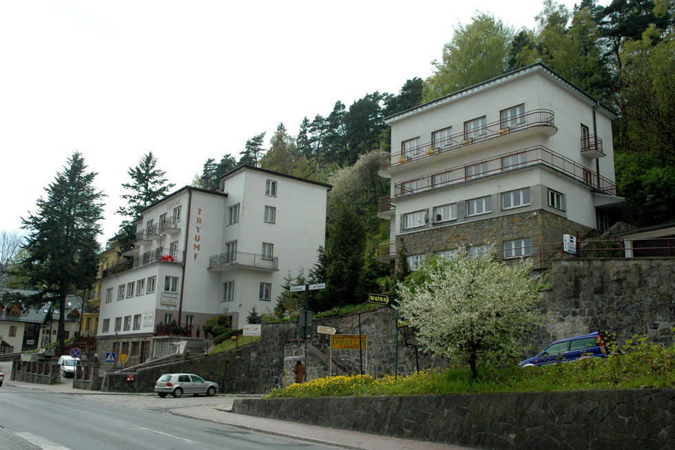 poilsio namai apgyvendinimo kambariai kalnai Beskidy Krynica-Zdrój Lenkijoje